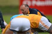 25 June 2016; Antrim strength and conditioning coach Brian Magee ahead of the All-Ireland Football Senior Championship 1B qualifier game between Antrim and Limerick at Corrigan Park in Belfast. Photo by Ramsey Cardy/Sportsfile