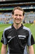 30 July 2016; Referee Jerome Henry before the Electric Ireland GAA Football All-Ireland Minor Championship Quarter-Final match between Donegal and Cork at Croke Park in Dublin. Photo by Oliver McVeigh/Sportsfile