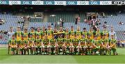 30 July 2016; The Donegal squad before the Electric Ireland GAA Football All-Ireland Minor Championship Quarter-Final match between Donegal and Cork at Croke Park in Dublin. Photo by Oliver McVeigh/Sportsfile