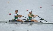 3 August 2016; Men's lightweight double sculls team of Gary O'Donovan, left, and Paul O'Donovan of Ireland during training in the Lagoa Stadium ahead of the start of the 2016 Rio Summer Olympic Games in Rio de Janeiro, Brazil. Photo by Brendan Moran/Sportsfile
