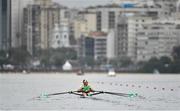 3 August 2016; Men's lightweight double sculls team of Gary O'Donovan, left, and Paul O'Donovan of Ireland during training in the Lagoa Stadium ahead of the start of the 2016 Rio Summer Olympic Games in Rio de Janeiro, Brazil. Photo by Brendan Moran/Sportsfile