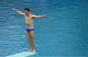 3 August 2016; Oliver Dingley of Ireland during a training session in the Maria Lenk Aquatics Centre ahead of the start of the 2016 Rio Summer Olympic Games in Rio de Janeiro, Brazil. Photo by Ramsey Cardy/Sportsfile