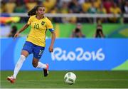 3 August 2016; Marta of Brazil during the Women's Football first round Group E match between Brazil and China on Day -2 of the Rio 2016 Olympic Games at the Olympic Stadium in Rio de Janeiro, Brazil. Photo by Stephen McCarthy/Sportsfile