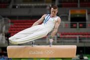 3 August 2016; Kieran Behan of Ireland during a training session in the Olympic Gymnastics Arena ahead of the start of the 2016 Rio Summer Olympic Games in Rio de Janeiro, Brazil. Photo by Ramsey Cardy/Sportsfile