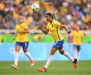 3 August 2016; Fabiana of Brazil during the Women's Football first round Group E match between Brazil and China on Day -2 of the Rio 2016 Olympic Games  at the Olympic Stadium in Rio de Janeiro, Brazil. Photo by Stephen McCarthy/Sportsfile