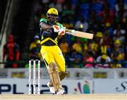 3 August 2016; Chris Gayle of Jamaica Tallawahs hit 4 during the Hero Caribbean Premier League match between Guyana Amazon Warriors and Jamaica Tallawahs - Hero Caribbean Premier League (CPL) – Play-off - Match 31 at Warner Park in Basseterre, St Kitts. Photo by Randy Brooks/Sportsfile