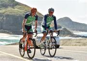 4 August 2016; Irish cyclists Dan Martin, left, and Nicolas Roche during a training ride ahead of the start of the 2016 Rio Summer Olympic Games in Rio de Janeiro, Brazil. Photo by Stephen McCarthy/Sportsfile