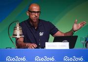 4 August 2016; William Louis-Marie of the AIBA at the boxing draw in the Teatro Badesco Theatre ahead of the start of the 2016 Rio Summer Olympic Games in Rio de Janeiro, Brazil. Photo by Ramsey Cardy/Sportsfile