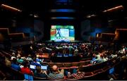 4 August 2016; A general view of the boxing draw in the Teatro Badesco Theatre ahead of the start of the 2016 Rio Summer Olympic Games in Rio de Janeiro, Brazil. Photo by Ramsey Cardy/Sportsfile
