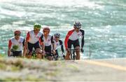 4 August 2016; Members of the Switzerland cycling team during a training ride ahead of the start of the 2016 Rio Summer Olympic Games in Rio de Janeiro, Brazil. Photo by Stephen McCarthy/Sportsfile