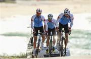 4 August 2016; Members of the Canadian cycling team during a training ride ahead of the start of the 2016 Rio Summer Olympic Games in Rio de Janeiro, Brazil. Photo by Stephen McCarthy/Sportsfile