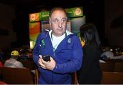 4 August 2016; IABA High Performance head coach Zaur Antia following the boxing draw in the Teatro Badesco Theatre ahead of the start of the 2016 Rio Summer Olympic Games in Rio de Janeiro, Brazil. Photo by Ramsey Cardy/Sportsfile