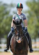 4 August 2016; Judy Reynolds of Ireland on Vancouver K during dressage training at the Olympic Equestrian Centre in Deodora ahead of the start of the 2016 Rio Summer Olympic Games in Rio de Janeiro, Brazil. Photo by Brendan Moran/Sportsfile