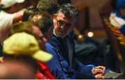 4 August 2016; Ireland boxing coach John Conlan at the boxing draw in the Teatro Badesco Theatre ahead of the start of the 2016 Rio Summer Olympic Games in Rio de Janeiro, Brazil. Photo by Ramsey Cardy/Sportsfile