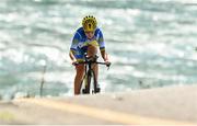4 August 2016; Ganna Solovei of Ukraine during a training ride ahead of the start of the 2016 Rio Summer Olympic Games in Rio de Janeiro, Brazil. Photo by Stephen McCarthy/Sportsfile