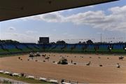 4 August 2016; A general view of the Olympic Equestrian Centre in Deodora ahead of the start of the 2016 Rio Summer Olympic Games in Rio de Janeiro, Brazil. Photo by Brendan Moran/Sportsfile