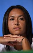 4 August 2016; Heather Watson of Great Britain tennis during a press conference ahead of the start of the 2016 Rio Summer Olympic Games in Rio de Janeiro, Brazil. Photo by Stephen McCarthy/Sportsfile