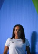 4 August 2016; Heather Watson of Great Britain tennis during a press conference ahead of the start of the 2016 Rio Summer Olympic Games in Rio de Janeiro, Brazil. Photo by Stephen McCarthy/Sportsfile