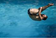 5 August 2016; Oliver Dingley of Ireland during a training session in the Maria Lenk Aquatics Centre ahead of the start of the 2016 Rio Summer Olympic Games in Rio de Janeiro, Brazil. Photo by Brendan Moran/Sportsfile