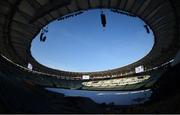 5 August 2016; A general view of the Maracanã Stadium ahead of the opening ceremony of the 2016 Rio Summer Olympic Games at the Maracanã Stadium in Rio de Janeiro, Brazil. Photo by Ramsey Cardy/Sportsfile