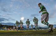 5 August 2016; The Shamrock Rovers team come out for the second half of the SSE Airtricity League Premier Division match between Shamrock Rovers and Longford Town at Tallaght Stadium in Tallaght, Co Dublin. Photo by Sportsfile