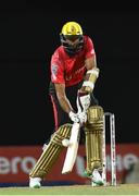 5 August 2016;  Hashim Amla of Trinbago Knight Riders flicks the ball during the Hero Caribbean Premier League (CPL) – Play-off - Match 33 at Warner Park in Basseterre, St Kitts. Photo by Randy Brooks/Sportsfile