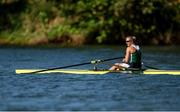 6 August 2016; Sanita Puspure of Ireland after finishing second in the Women's Single Sculls heats in Lagoa Stadium, Copacabana, during the 2016 Rio Summer Olympic Games in Rio de Janeiro, Brazil. Photo by Ramsey Cardy/Sportsfile