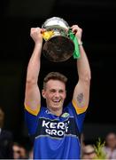 6 August 2016; Paul O'Donoghue of Kerry lifts the cup following the GAA Football All-Ireland Junior Championship Final match between Kerry and Mayo at Croke Park, Dublin. Photo by Eóin Noonan/Sportsfile