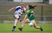 6 August 2016; Grainne Kenneally of Waterford scores a goal past Kate O'Sullivan of Kerry during the TG4 All-Ireland Senior Championship match between Kerry and Waterford at St Brendan's Park in Birr, Co Offaly. Photo by Matt Browne/Sportsfile