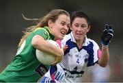 6 August 2016; Anna Galvin of Kerry in action against Linda Wall of Waterford during the TG4 All-Ireland Senior Championship match between Kerry and Waterford at St Brendan's Park in Birr, Co Offaly. Photo by Matt Browne/Sportsfile