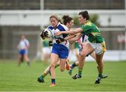 6 August 2016; Emma Murray of Waterford in action against Larraine Scanlon of Kerry during the TG4 All-Ireland Senior Championship match between Kerry and Waterford at St Brendan's Park in Birr, Co Offaly. Photo by Matt Browne/Sportsfile