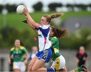 6 August 2016; Caoimhe McGrath of Waterford in action against Aidlinn Desmond of Kerry during the TG4 All-Ireland Senior Championship match between Kerry and Waterford at St Brendan's Park in Birr, Co Offaly. Photo by Matt Browne/Sportsfile