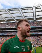 6 August 2016; Aidan O’Shea of Mayo celebrates after the GAA Football All-Ireland Senior Championship Quarter-Final match between Mayo and Tyrone at Croke Park in Dublin. Photo by Piaras Ó Mídheach/Sportsfile