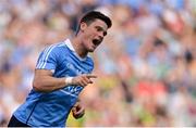 6 August 2016; Diarmuid Connolly of Dublin reacts after missing a first half goal chance during the GAA Football All-Ireland Senior Championship Quarter-Final match between Dublin and Donegal at Croke Park in Dublin. Photo by Piaras Ó Mídheach/Sportsfile