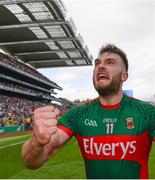 6 August 2016; Aidan O'Shea of Mayo celebrates after the GAA Football All-Ireland Senior Championship Quarter-Final match between Mayo and Tyrone at Croke Park in Dublin. Photo by Piaras Ó Mídheach/Sportsfile