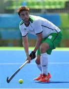 6 August 2016; Chris Cargo of Ireland in action against India during their Pool B match at the Olympic Hockey Centre, Deodoro, during the 2016 Rio Summer Olympic Games in Rio de Janeiro, Brazil. Photo by Brendan Moran/Sportsfile
