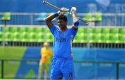 6 August 2016; Raghunath Vokkaliga of India during their Pool B match at the Olympic Hockey Centre, Deodoro, during the 2016 Rio Summer Olympic Games in Rio de Janeiro, Brazil. Photo by Brendan Moran/Sportsfile