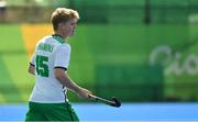 6 August 2016; Kirk Shimmins of Ireland in action against India during their Pool B match at the Olympic Hockey Centre, Deodoro, during the 2016 Rio Summer Olympic Games in Rio de Janeiro, Brazil. Photo by Brendan Moran/Sportsfile