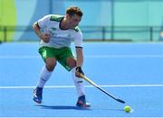 6 August 2016; Jonathan Bell of Ireland in action against India during their Pool B match at the Olympic Hockey Centre, Deodoro, during the 2016 Rio Summer Olympic Games in Rio de Janeiro, Brazil. Photo by Brendan Moran/Sportsfile