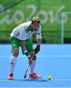 6 August 2016; Paul Gleghorne of Ireland in action against India during their Pool B match at the Olympic Hockey Centre, Deodoro, during the 2016 Rio Summer Olympic Games in Rio de Janeiro, Brazil. Photo by Brendan Moran/Sportsfile