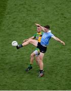 6 August 2016; Brian Fenton of Dublin in action against Odhrán Mac Niallas of Donegal during the GAA Football All-Ireland Senior Championship Quarter-Final match between Dublin and Donegal at Croke Park in Dublin. Photo by Daire Brennan/Sportsfile