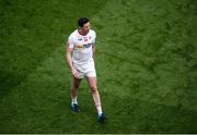 6 August 2016; Seán Cavanagh of Tyrone leaves the field after receiving a red card during the GAA Football All-Ireland Senior Championship Quarter-Final match between Mayo and Tyrone at Croke Park in Dublin. Photo by Daire Brennan/Sportsfile