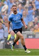 6 August 2016; Paul Mannion of Dublin celebrates scoring his side's first goal during the GAA Football All-Ireland Senior Championship Quarter-Final match between Dublin and Donegal at Croke Park in Dublin. Photo by Piaras Ó Mídheach/Sportsfile