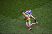 6 August 2016; Ryan McHugh of Donegal in action against Darren Daly of Dublin during the GAA Football All-Ireland Senior Championship Quarter-Final match between Dublin and Donegal at Croke Park in Dublin. Photo by Daire Brennan/Sportsfile