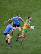 6 August 2016; Michael Murphy of Donegal in action against Philip McMahon, left, and Dean Rock of Dublin during the GAA Football All-Ireland Senior Championship Quarter-Final match between Dublin and Donegal at Croke Park in Dublin. Photo by Daire Brennan/Sportsfile