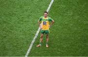 6 August 2016; A dejected Karl Lacey of Donegal after the GAA Football All-Ireland Senior Championship Quarter-Final match between Dublin and Donegal at Croke Park in Dublin. Photo by Daire Brennan/Sportsfile