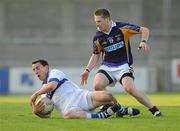 10 October 2010; Padraic Lee, St Vincent's, in action against Ronan Ryan, Kilmacud Crokes. Dublin County Senior Football Championship Semi-Final, Kilmacud Crokes v St Vincent's, Parnell Park, Dublin. Picture credit: Dáire Brennan / SPORTSFILE