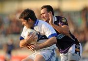 10 October 2010; Timmy Doyle, St Vincent's, in action against Adrian Morrissey, Kilmacud Crokes. Dublin County Senior Football Championship Semi-Final, Kilmacud Crokes v St Vincent's, Parnell Park, Dublin. Picture credit: Dáire Brennan / SPORTSFILE