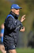 11 October 2010; Leinster's head coach Joe Schmidt during squad training ahead of their Heineken Cup, Pool 2, Round 2, match against Saracens on Saturday. Leinster rugby squad training, UCD, Belfield, Dublin. Picture credit: Barry Cregg / SPORTSFILE