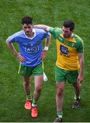 6 August 2016; Mark McHugh, right, of Donegal consoles his brother Ryan after the GAA Football All-Ireland Senior Championship Quarter-Final match between Dublin and Donegal at Croke Park in Dublin. Photo by Daire Brennan/Sportsfile